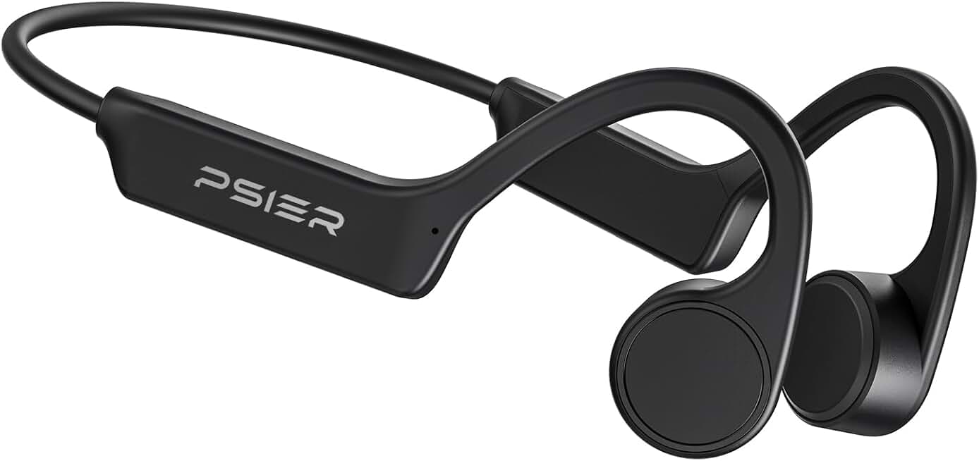 Bone Conduction Headphones with Mic, Bluetooth 5.4, 10H Play, Waterproof