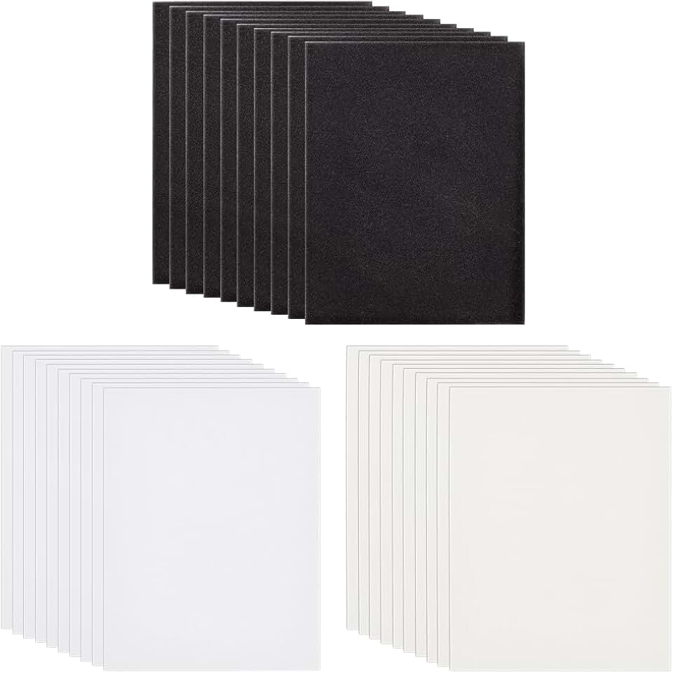 50-Piece Flower Pressing Kit with Paper and Blotters