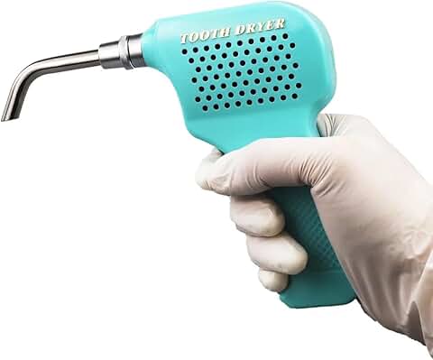 Blue Tooth Dryer with 2 Nozzles for Orthodontics