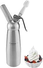 Professional 0.5L Aluminum Whipped Cream Dispenser with Nozzles