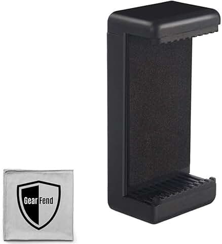 Smartphone Tripod Mount with Cleaning Cloth