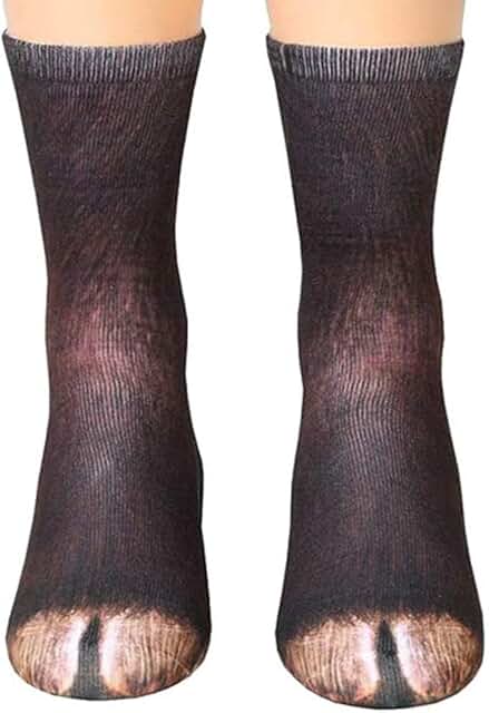 Animal Paw Socks for Adults, Funny Christmas Gift