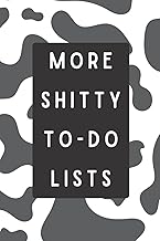 Cow Print Funny To-Do List Notebook