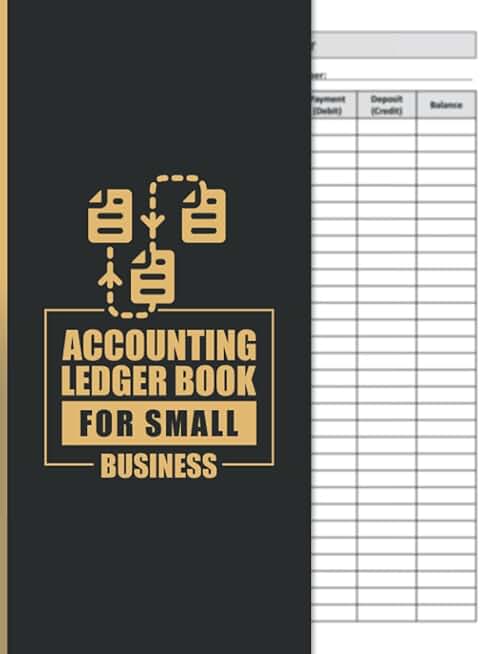 Daily Accounting Ledger Book for Small Business
