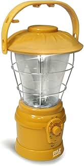Portable Hand Crank Lantern with Radio and Speaker