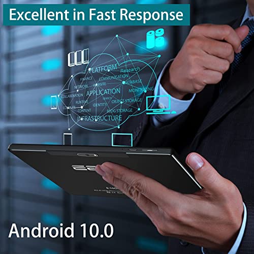 10 Inch Tablet Android 10.0, 1280x800 IPS HD Touchscreen, 5MP Dual Cameras, 32GB ROM Expandable to 128 GB, 6000mAh Battery, Support WiFi Bluetooth GPS (2022 Release)