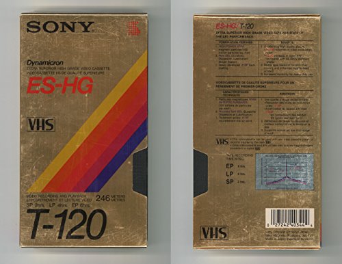 Dynamicron ES-HG Blank VHS Tape