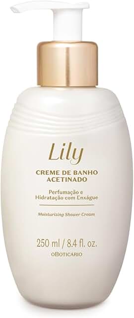 Lily Satin Cream Cleanser for Moisturizing Bath