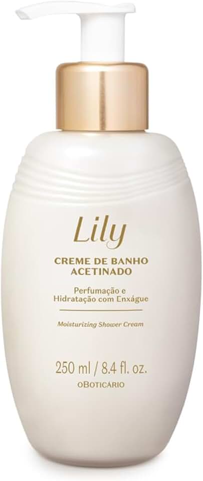 Lily Satin Cream Cleanser for Moisturizing Bath