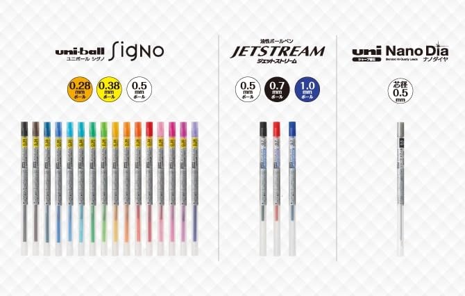 Black 1.0 mm Multi Pen Ink Cartridge