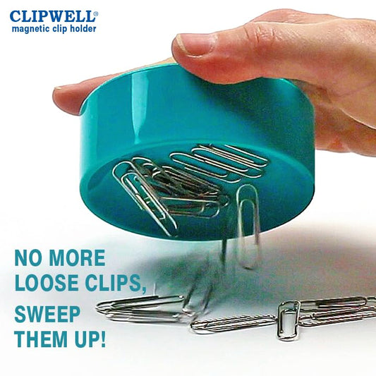 Magnetic Paper Clip Holder for Office and Home