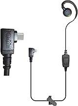 Push to Talk Earpiece with USB-C, Over Ear, No Battery