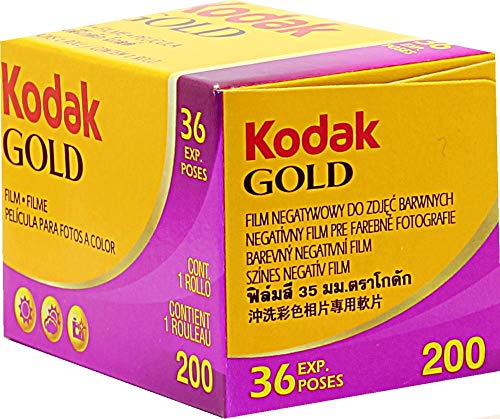 Gold 200 Color Negative Film (ISO 200) 35mm 36-Exposures, 603 3997