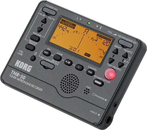 TMR50BK TMR-50 Tuner Metronome Recorder - Black