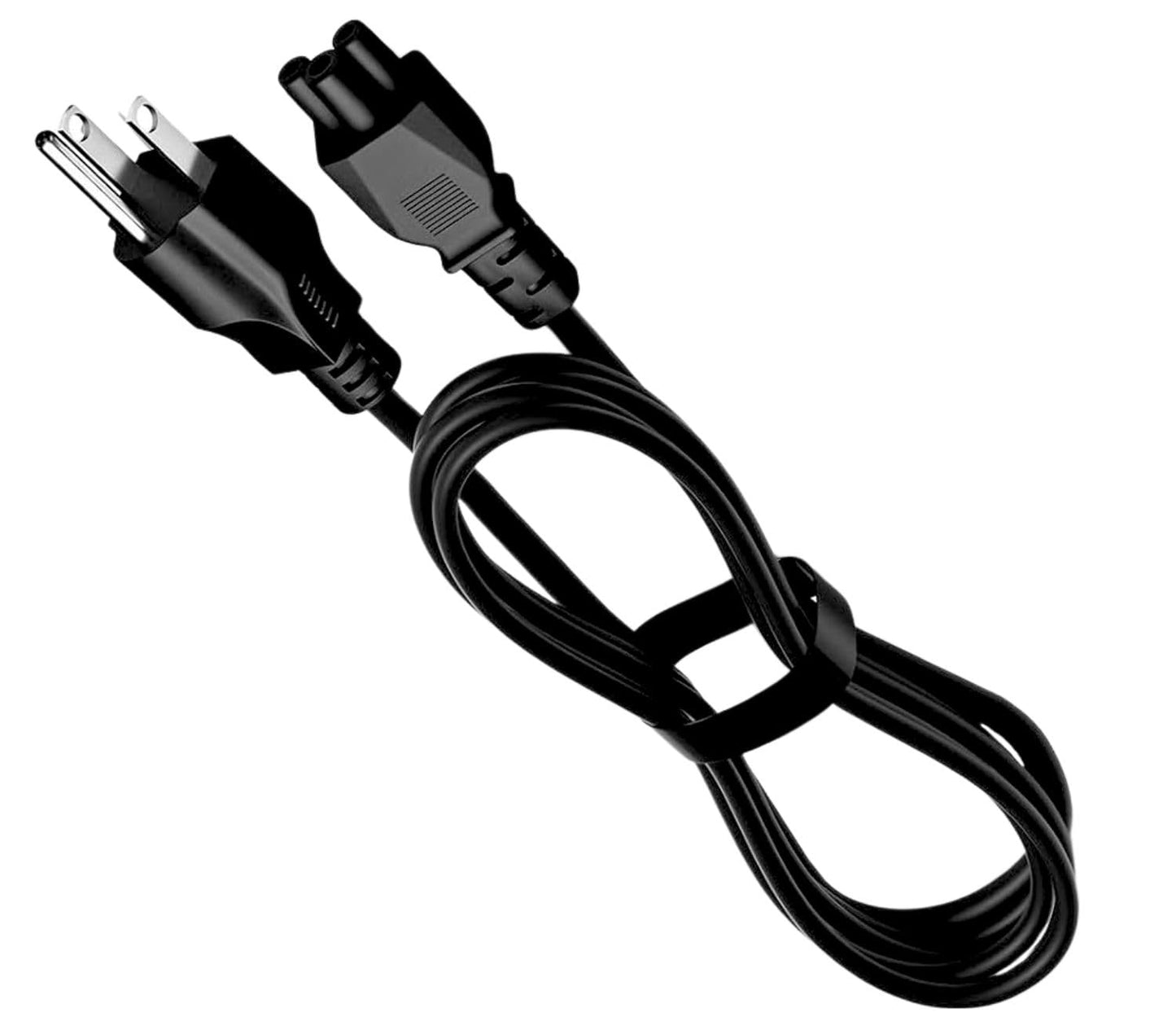 4Ft 3-Prong Power Cord Replacement for Electronics and Devices