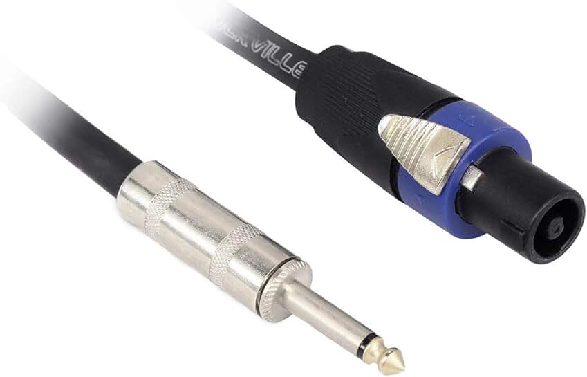 100-foot 12 AWG Speaker Cable with TS to Speakon Connectors