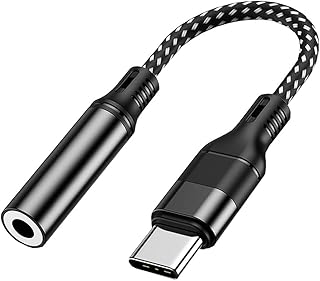 USB Type C to 3.5mm Headphone Adapter