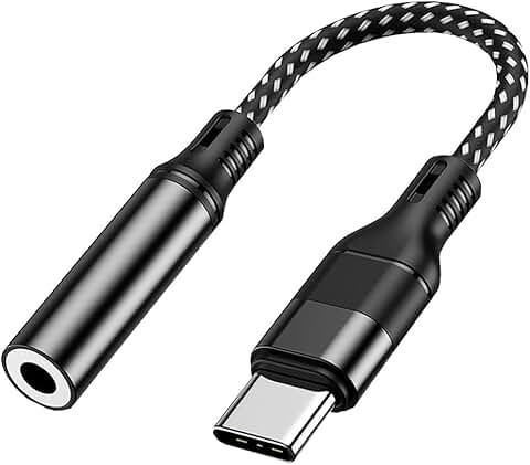 USB Type C to 3.5mm Headphone Adapter