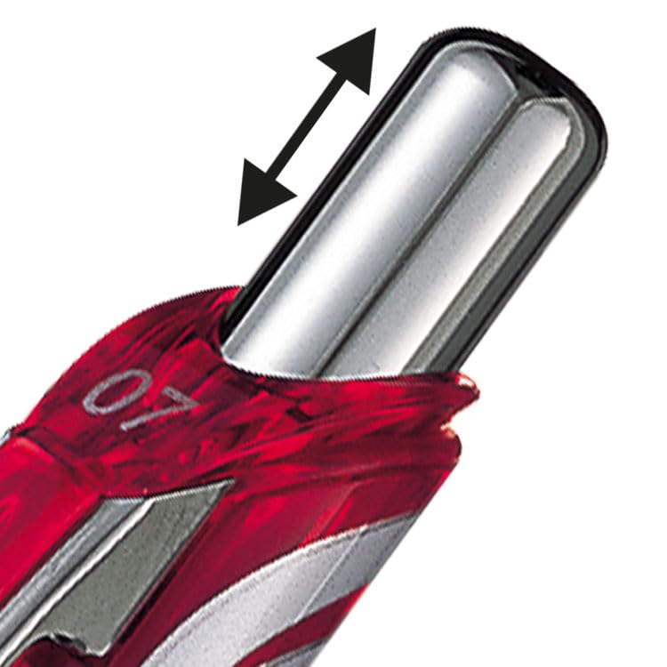 Red Gel Pen with 0.7 mm Tip, Pack of 12