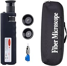 Handheld Fiber Optic Microscope with LED Illumination