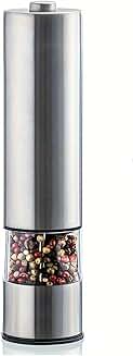 Electric Salt and Pepper Grinder Set with Light