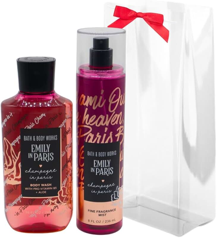 Emily in Paris Champagne Fragrance and Body Wash Gift Set
