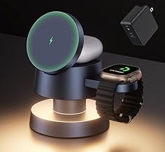 4-in-1 Wireless Charging Station with Night Lamp