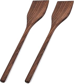 6-Piece Wooden Kitchen Utensil Set with Long Handles