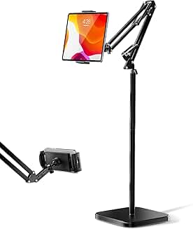 Adjustable Tablet Stand for Bed and Floor
