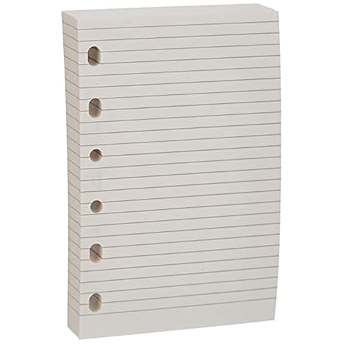 White ruled pocket paper pack