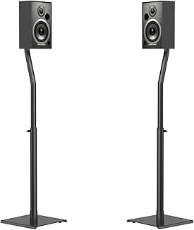 Adjustable Universal Speaker Stands, 30-39 inches, Pair
