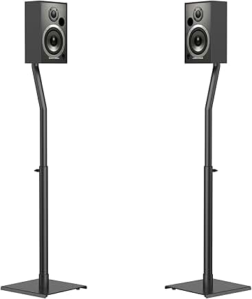 Adjustable Universal Speaker Stands, 30-39 inches, Pair