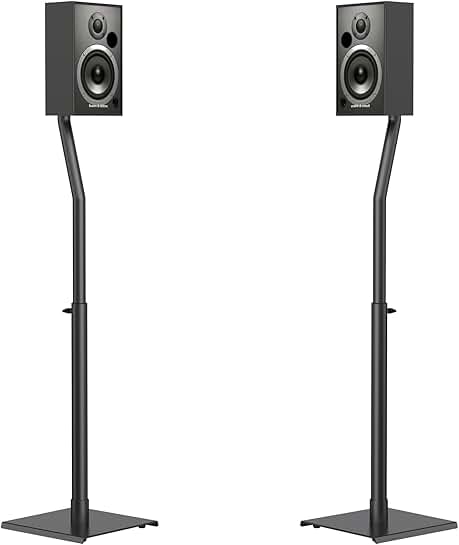 Adjustable Universal Speaker Stands, 30-39 inches, Pair