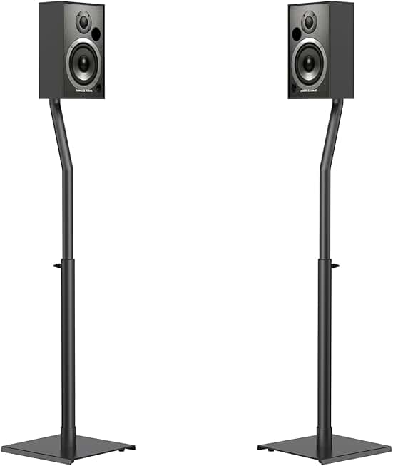 Adjustable Universal Speaker Stands, 30-39 inches, Pair