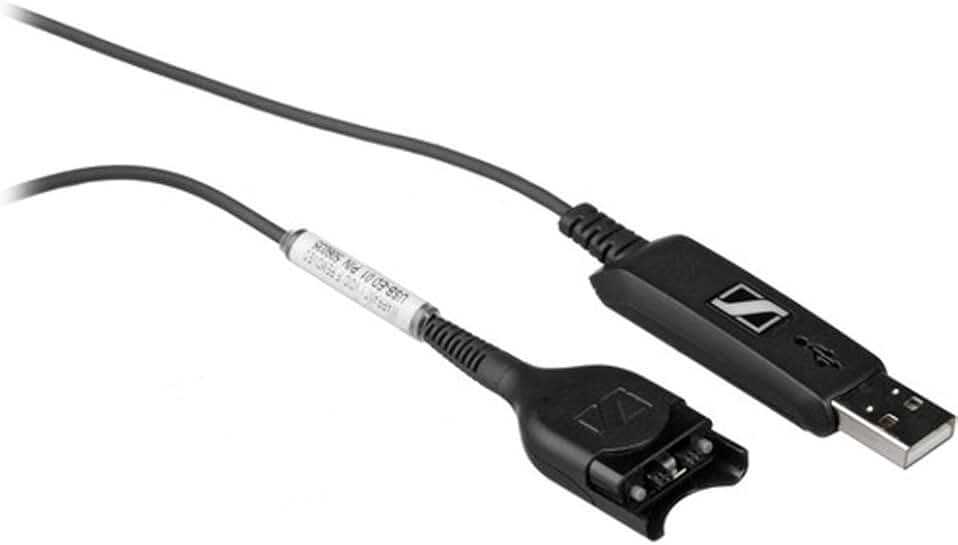 USB Headset Connection Cable with Easy Disconnect