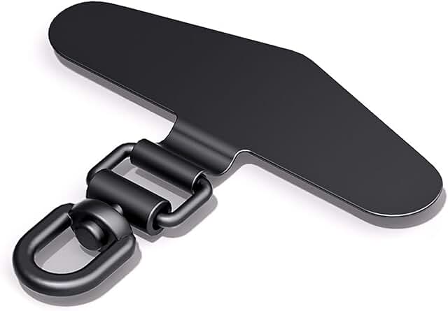 Stainless Steel Phone Lanyard with Rotating Wheels