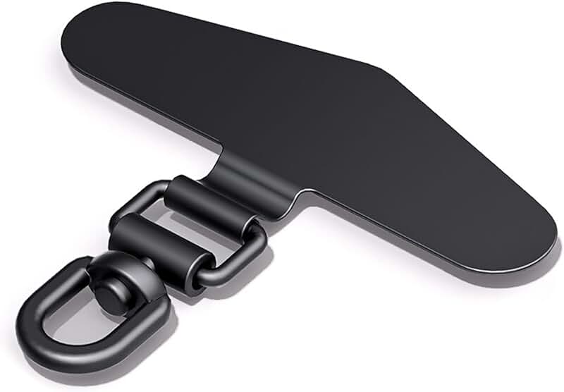 Stainless Steel Phone Lanyard with Rotating Wheels