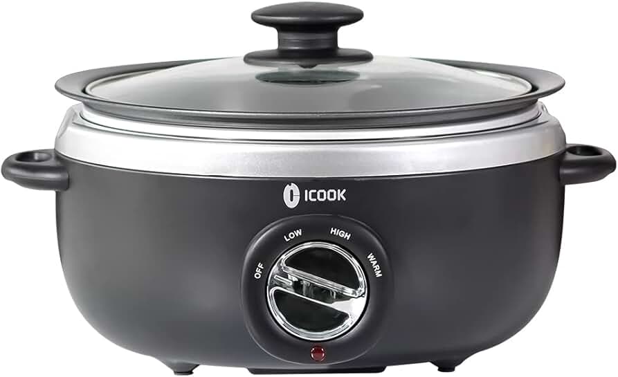 3.5 Quart Slow Cooker with Sear and Stew Pot