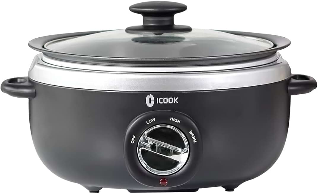 3.5 Quart Slow Cooker with Sear and Stew Pot