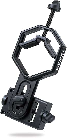 Large Metal Phone Mount for Telescope and Binoculars
