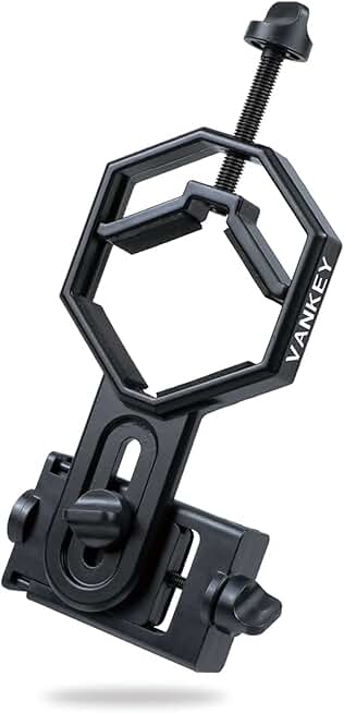 Large Metal Phone Mount for Telescope and Binoculars
