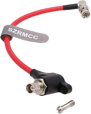 SDI Protector Cable 12G/6G HD BNC Right Angle Surge Isolator