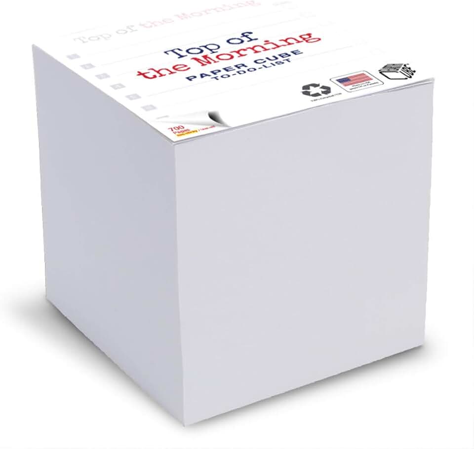 Top of the Morning Note Cube with 700 Pages