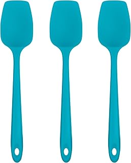 Heat Resistant Silicone Spoon and Spatula for Cooking
