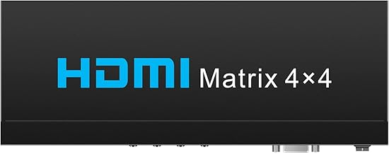 4x4 HDMI Matrix Switch with 4K Support