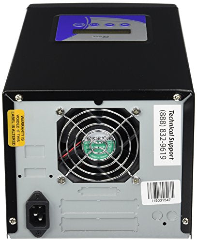 1 to 1 DVD/CD Disc Copy Duplicator Video & Audio Media Disc Backup Copier GS1SOB / EZD1TDVDLGB (Black)