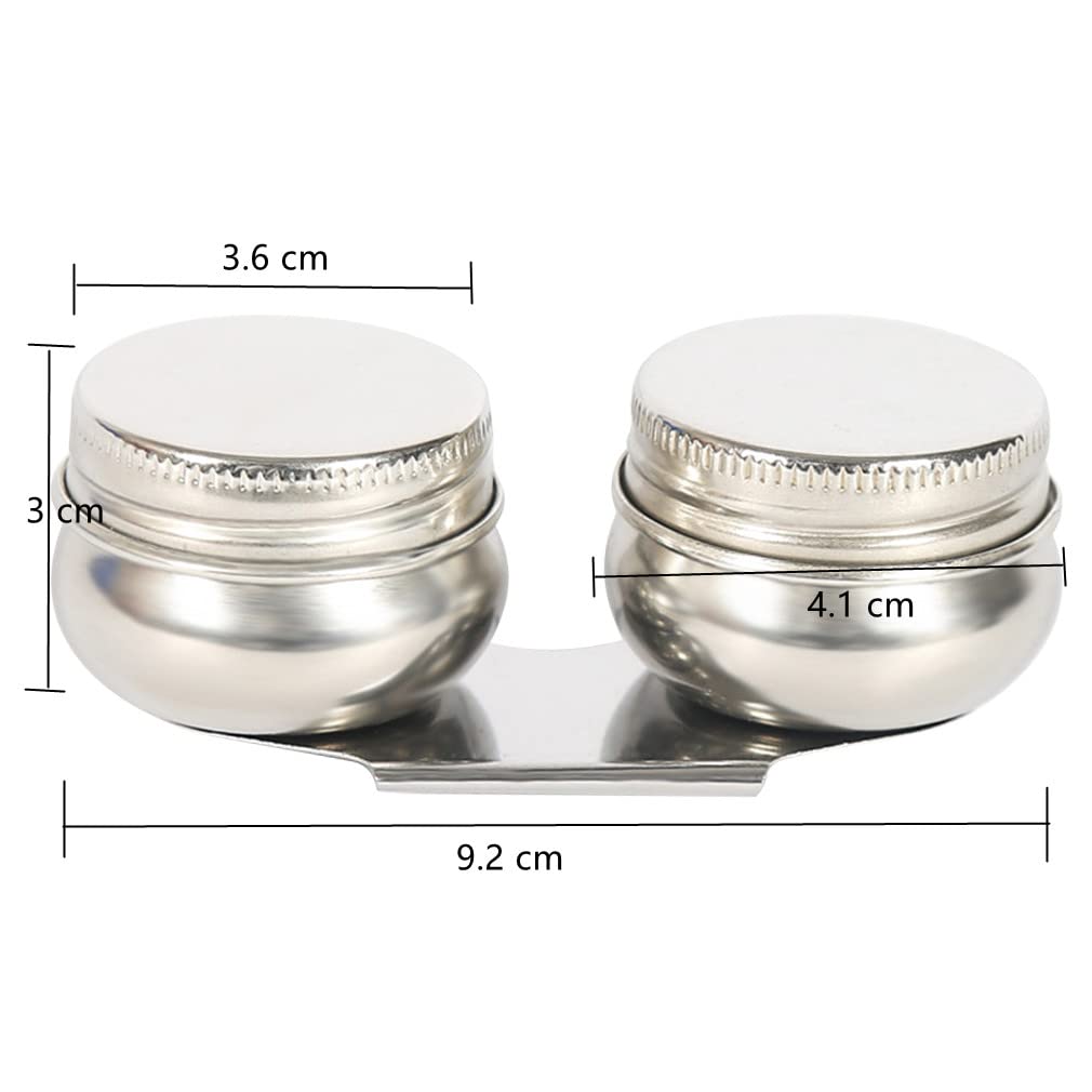 Stainless Steel Oil Painting Palette Cup 1PC