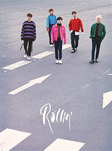 B1A4 - Rollin' (7th Mini Album) [GRAY ver.] CD+Photobook+Photocard+Folded Poster