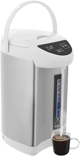 4L Electric Hot Water Pot with 3 Dispensing Modes