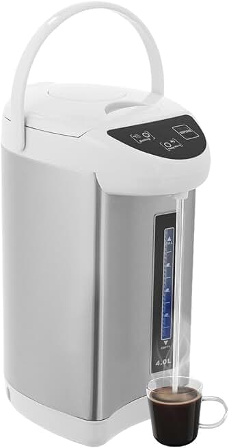 4L Electric Hot Water Pot with 3 Dispensing Modes